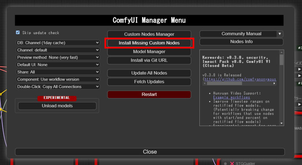 ComfyUI Install Missing Custom Nodes