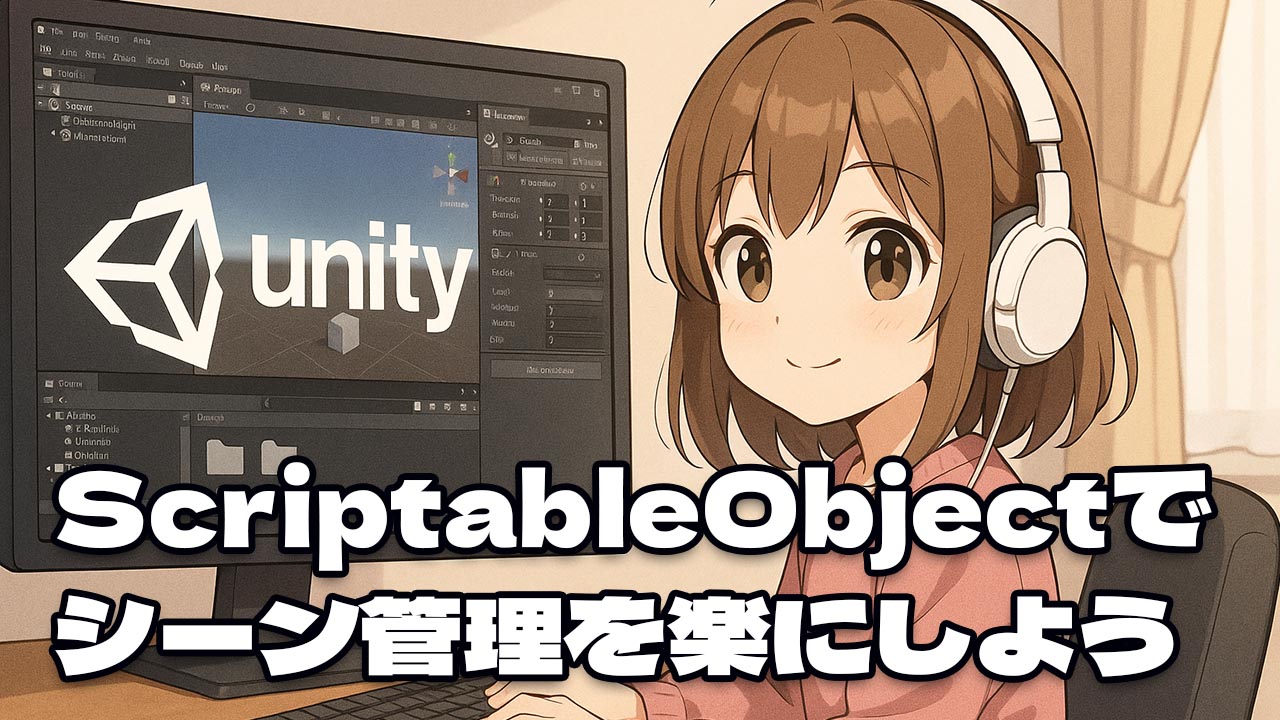 Unity ScriptableObjectでシーン管理を楽にしよう