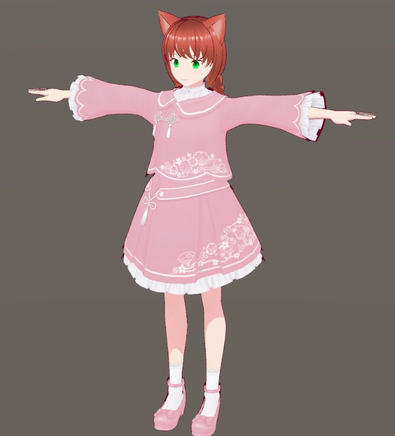 Unity Toon Shade適用時の最終的な見た目のサンプル(2)