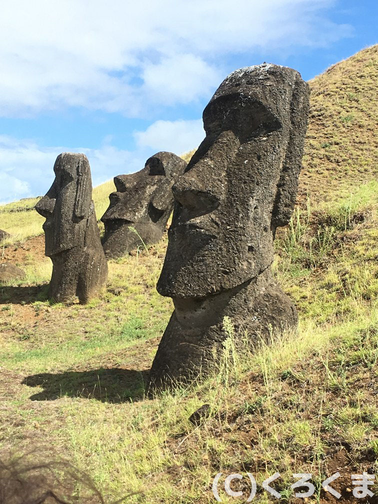 イースター島のモアイの写真