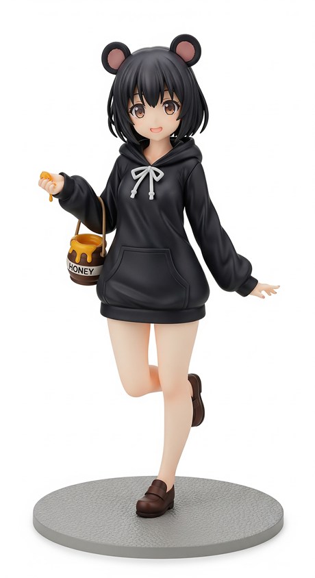Geminiでイラストをフィギュア化した場合の例(2)