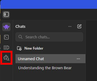 サイドバーの「Model Search」