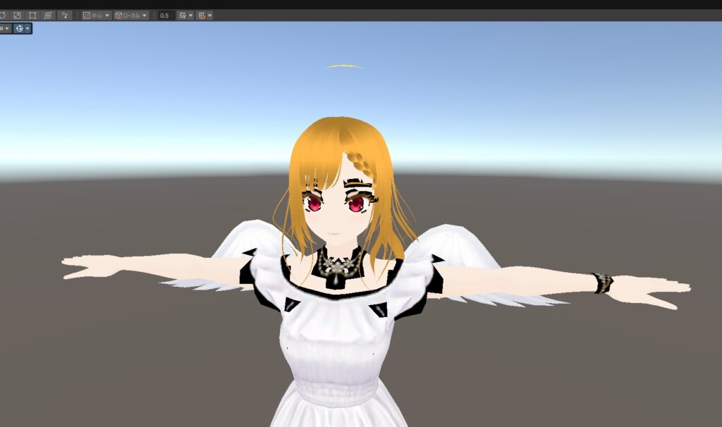 テクスチャの不要な部分が切り抜かれていないので汚い見た目になってしまっている場合の例