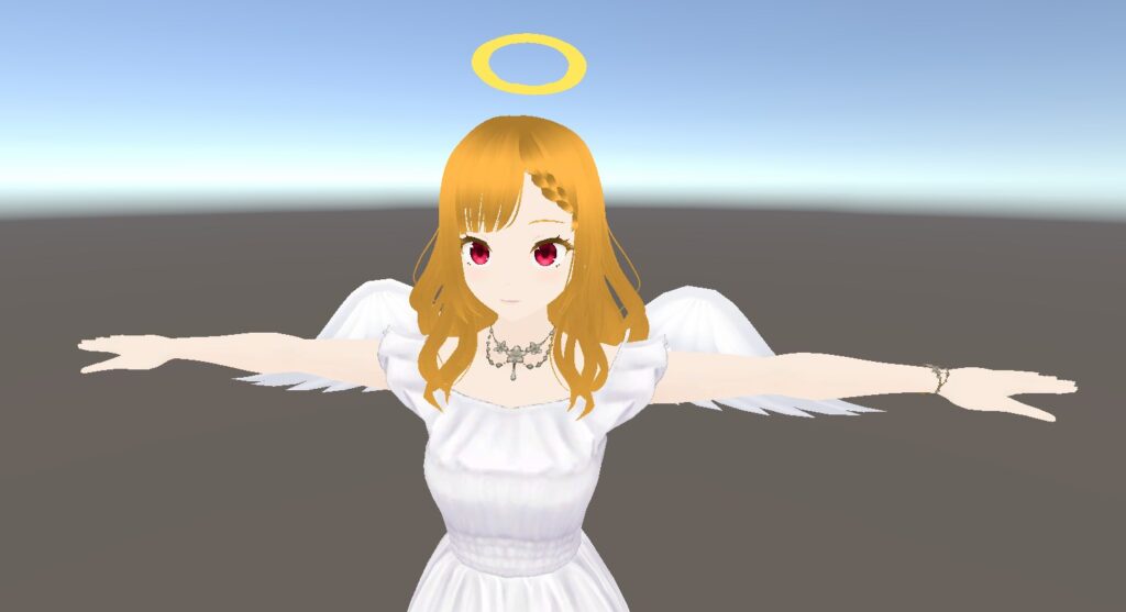 レンダー面などを設定したことで期待通りの見た目になった場合の例