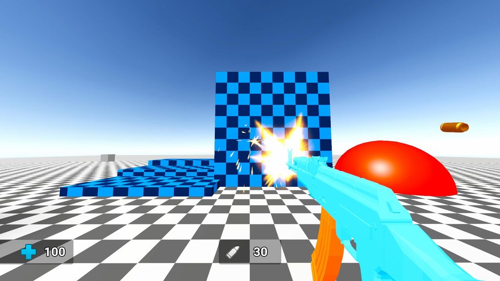 高解像度のゲームグラフィックの例