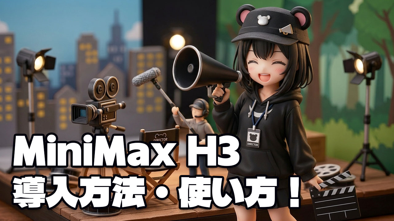 MiniMax H3 導入方法・使い方