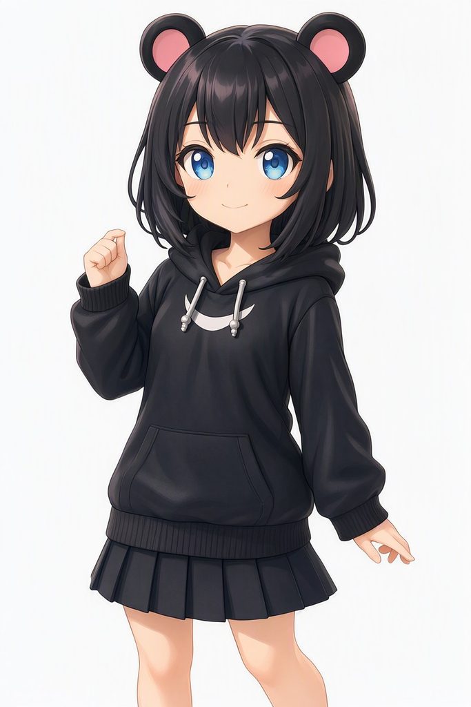 Qwen-Image-2.1で画像をイラスト化した場合の例