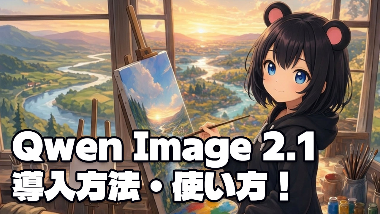 Qwen-Image-2.1 導入方法・使い方